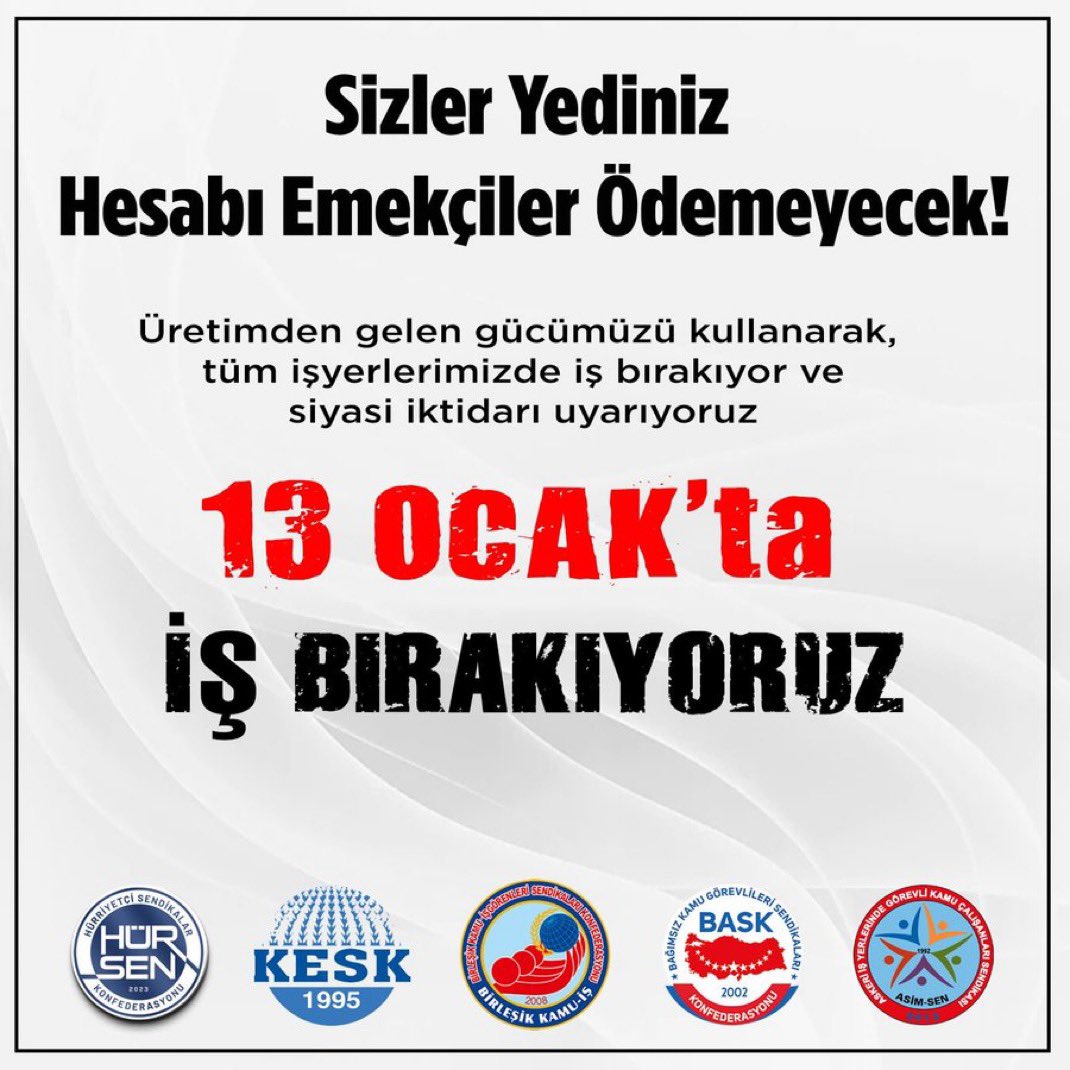 Hesabı kim yaptıysa, o ödesin!

#hesabibizodemeyecegiz