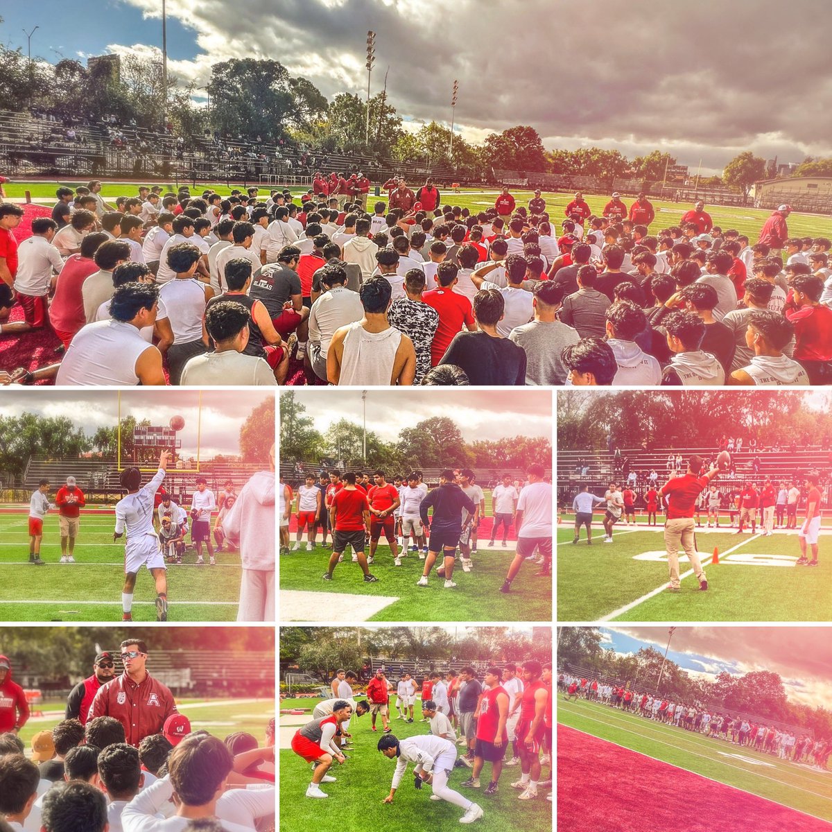 ¡Más de 240 sueños y una misma pasión! 🆎🏈🦅
Gracias a todos los jugadores que participaron en nuestro tryout. Su entrega y determinación son el corazón de nuestro equipo. 👐💯

#ÁguilasBlancasGloria #PasoAPaso