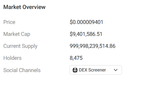 WULFY_SOL's tweet photo. JUST IN: 500 NEW HOLDERS IN LAST 2 HOURS!!! WE ARE AT ALMOST 8,500 HOLDERS NOW!!!
-
👉🏽 buy $WULFY here: https://t.co/Ty0HC0Kyc3
👉🏽 See our Chart here: https://t.co/lAllfknXFC
📈 CA:
6Qn2muot6pbTTWJ6F83zrpBQTFjb69FcmG1xbg64RoUD
-
NEXT TARGET $10M
-
$3M✅|$6M✅|$10M🟡|$20M🟡 |$100M🟡|$500M🟡|$1B🟡