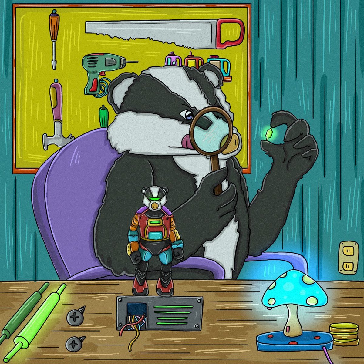 Patience will be rewarded. The green candles will be glorious.

Badger badger badger