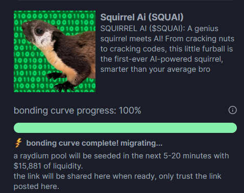 SQUAI_sol's tweet photo. The Moment We’ve All Been Waiting For – $SQUAI is Graduating! https://t.co/D80JkTxqEB