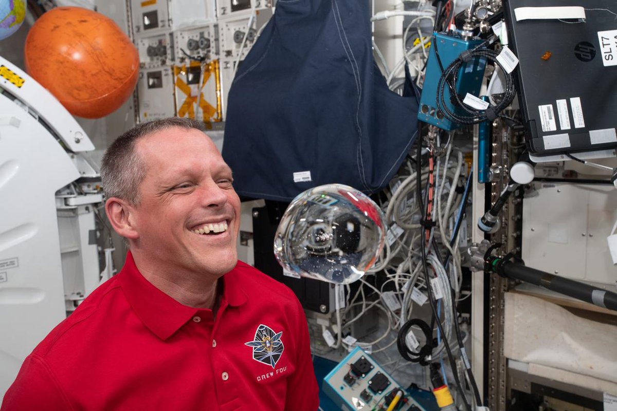 Association of Space Explorers (@ase_astronauts) on Twitter photo #ASEspotlight: Robert Hines 💫
ASE member <a href="/Astro_FarmerBob/">Bob “Farmer” Hines</a> had fun with fluid physics as he observed the behavior of a free-flying water bubble aboard the <a href="/Space_Station/">International Space Station</a> in October 2022.
Fun fact: His ham radio operator call sign is KI5RQT!
Happy 50th birthday, Farmer! 🎉 #ASEspotlight: Robert Hines 💫
ASE member <a href="/Astro_FarmerBob/">Bob “Farmer” Hines</a> had fun with fluid physics as he observed the behavior of a free-flying water bubble aboard the <a href="/Space_Station/">International Space Station</a> in October 2022.
Fun fact: His ham radio operator call sign is KI5RQT!
Happy 50th birthday, Farmer! 🎉