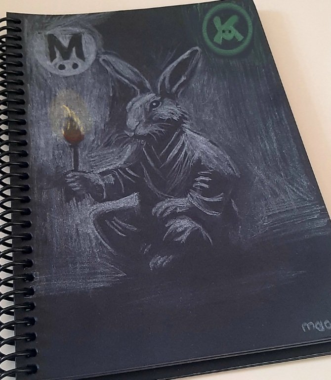 airdinarius's tweet photo. Hi Mega Family!
It's really exciting to be a part of this big and valuable project. I hope you like this art I made on black paper..🐰
@MegaRabbitNFT 
@megaeth https://t.co/HHhRPBEUnj