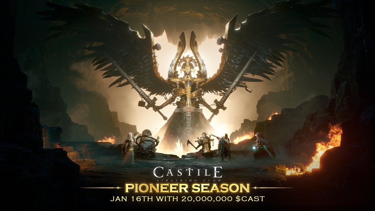 Gaming = Farming airdrop + having fun 🪂🪂

Today it's <a href="/Castileofficial/">CASTILE</a> AAA-quality idle card RPG game

Backed by <a href="/AptosLabs/">Aptos Labs</a> and many others

$8M Funding round

And you can have a chance to win a part of the 20M $CAST by just playing 🤯 starting the 16th January

What do you