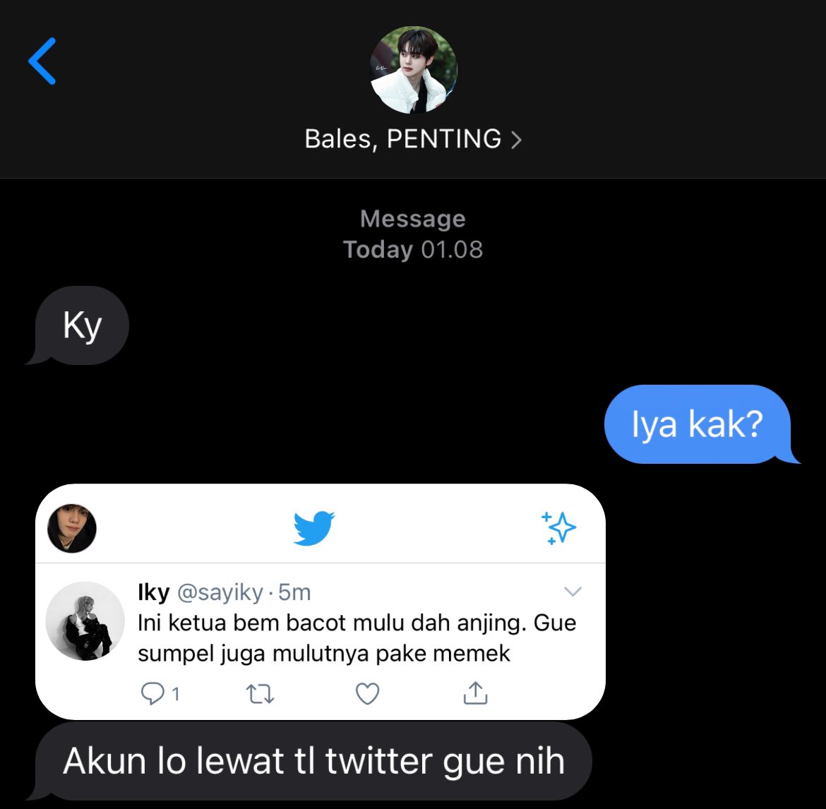 GVRKNATION's tweet photo. Duduk di muka 🚷

—gyuicky few tweets au https://t.co/Ix9GVRfaqI
