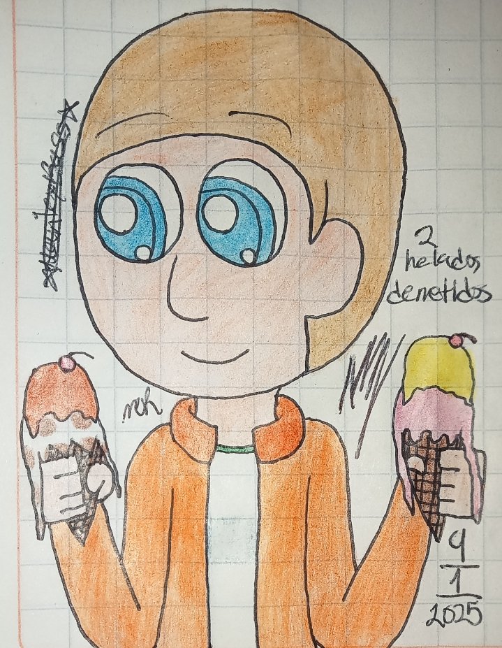 MCRichardson27's tweet photo. Les comparto un dibujo de un Oc Chad Right con 2 helados derretidos 🍦

#chadright #oc #drawing #drawingart #drawingoftheday https://t.co/PjFSOjEDif