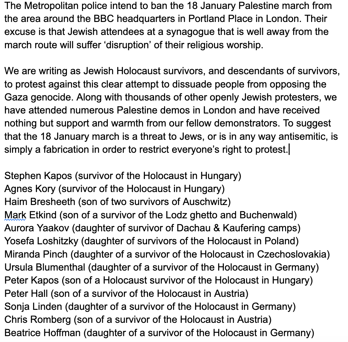 STWuk's tweet photo. Here it is in full, with signatories.

#WeWillMarch https://t.co/S7fbZdaXtb