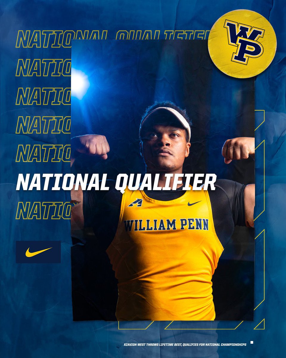 🚨NATIONAL QUALIFIER ALERT🚨 

Xzavion West had a HUGE DAY today. Came in with a PR of 16.07m and left with a National Qualifying Mark of 17.59m to hit the National B Standard Mark 🎟️ ✅