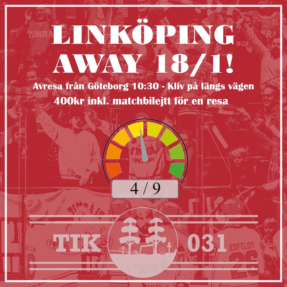 Vi vinner och fortsätter jaga topplagen!
Kommande lördag vill vi att DU följer med till LHC, boka din plats här: forms.gle/sfQxviPVV4VzCo…

Onsdag 15/1 väljer vi fordon men allt annat än minibuss är ju skämmigt så kom igen nu!

- FÖR MEDELPAD - FÖR TALLARNA -
#timraik