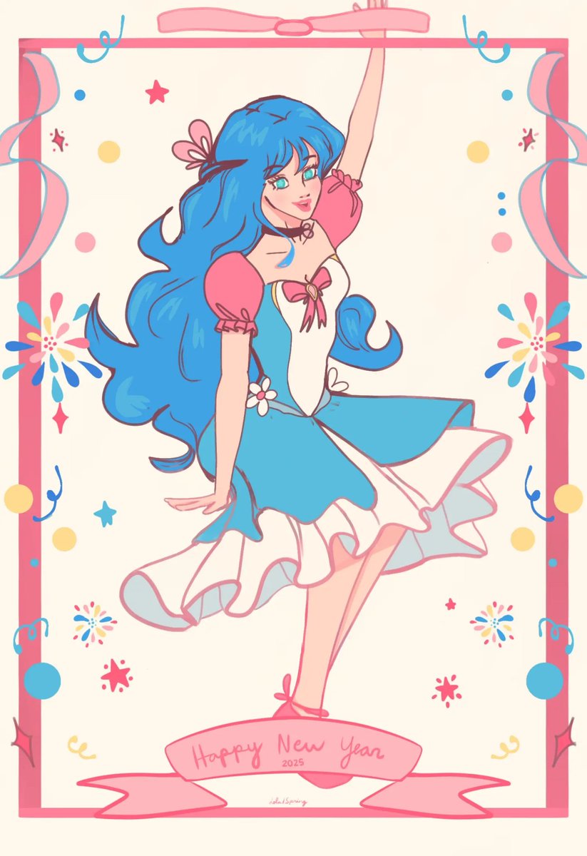 lolaspring_art's tweet photo. I know I'm late, but... Happy New Year! Everyone!
.
#illustrationart #ocart #originalartwork #originalcharacters #artdesing #digitalart #ArtistOnTwitter #cute https://t.co/Ncgaaj2hH9