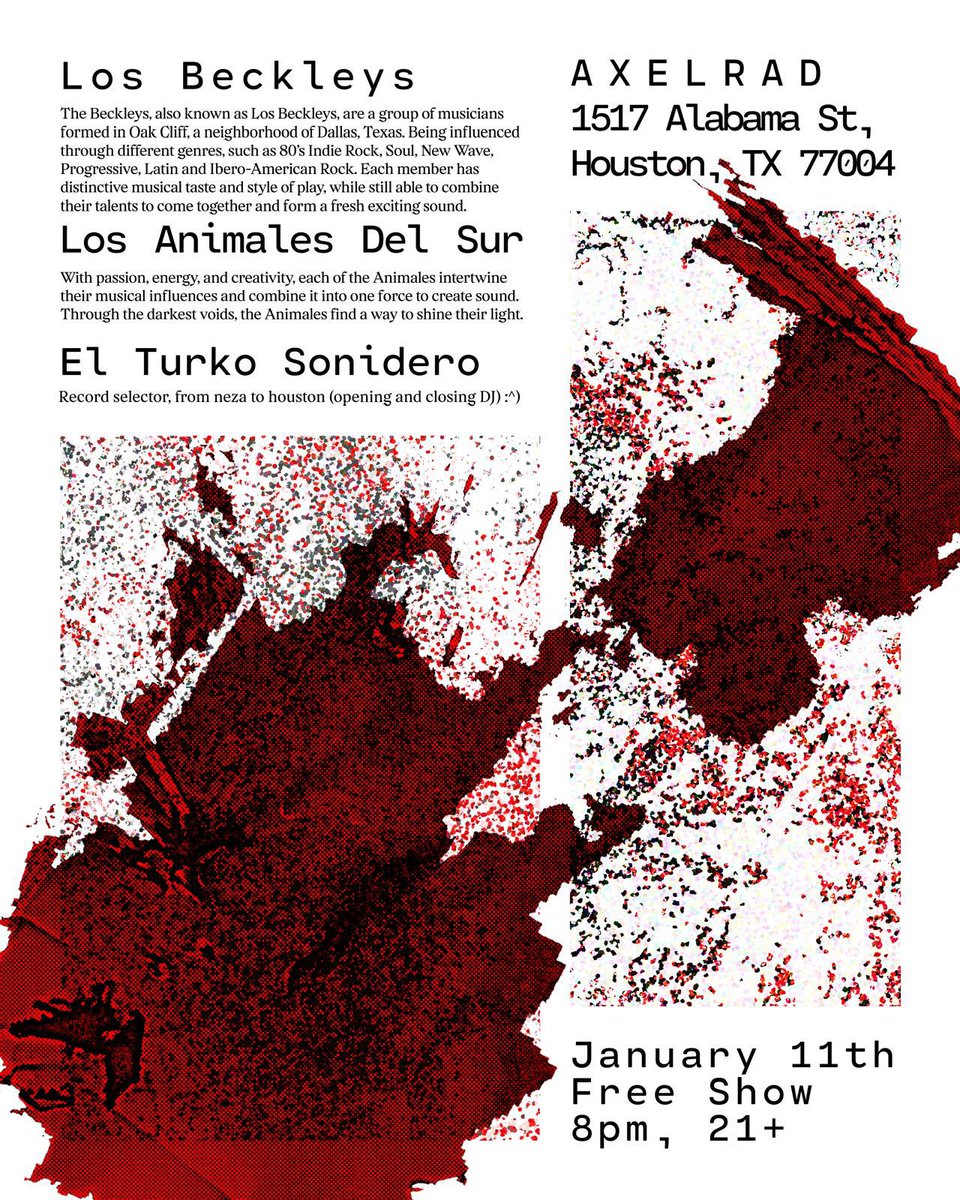 LosBeckleys's tweet image. Houston!! Come out tonight it’s a Free Show! 🕺 🪩