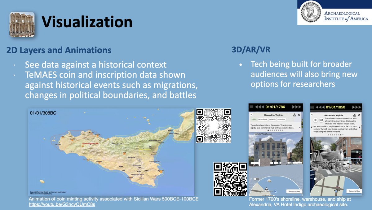 Here are some of the new Running Reality desktop app capabilities that we presented at the American Archaeological Institute of America / Society for Classical Studies annual conference. runningreality.org/solutions/hist…