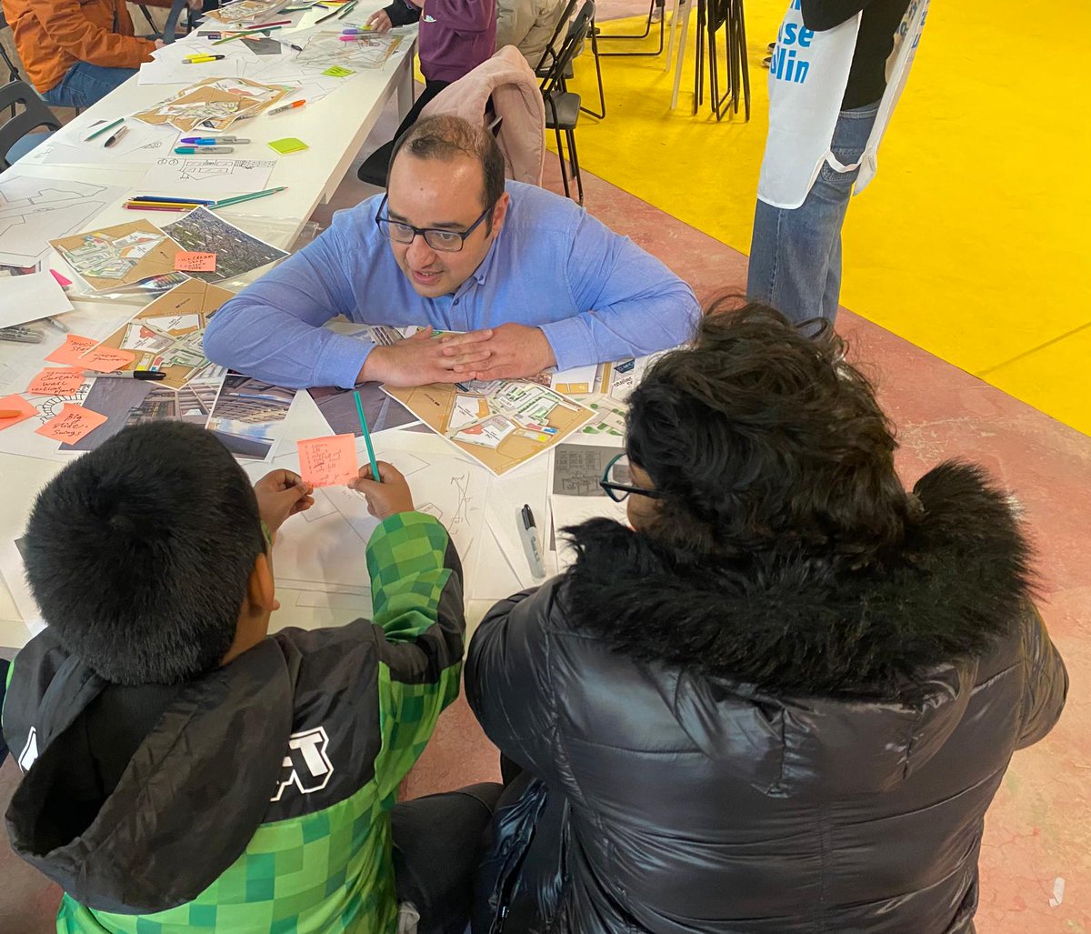 Muhammad_Achour's tweet photo. My workshop is among the finalists of the Inspire Future Generation Awards 2024 at @thorntoneducat1  for Children - One-off Activity Category!
It was commissioned/supported by the @IAFarchitecture  at their temporary in Dublin, featured  as part of IAF Open House Junior programme https://t.co/yjsESqt9HR