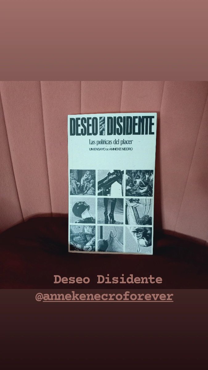Por fin tiempo libre para concentrarme en leer #DeseoDisidente de <a href="/AnnekeNecro/">Anneke Necro 𓆸</a> 🔥❤️‍🔥🥰