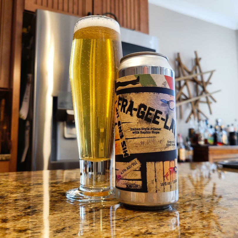 scottvillers's tweet photo. #drinkcheck #ncbeer #clearbeer @HeistBrewery "Fra-Gee-Lay" Italian Pilsner w/Saphir hops https://t.co/mOi34gvagj