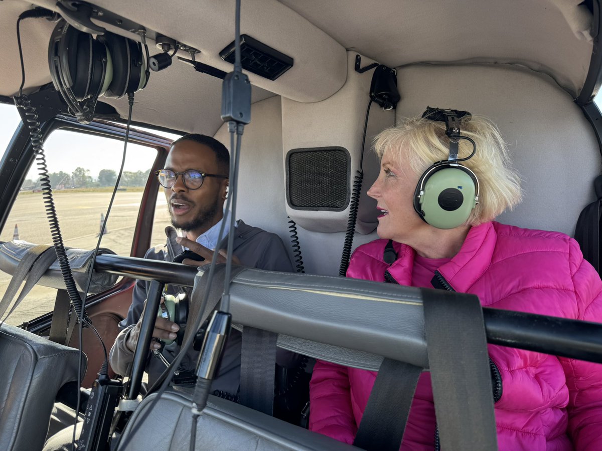 TheOKeyGroup's tweet image. Going to see the palisades devastation with Britains ITV reporter Noel.