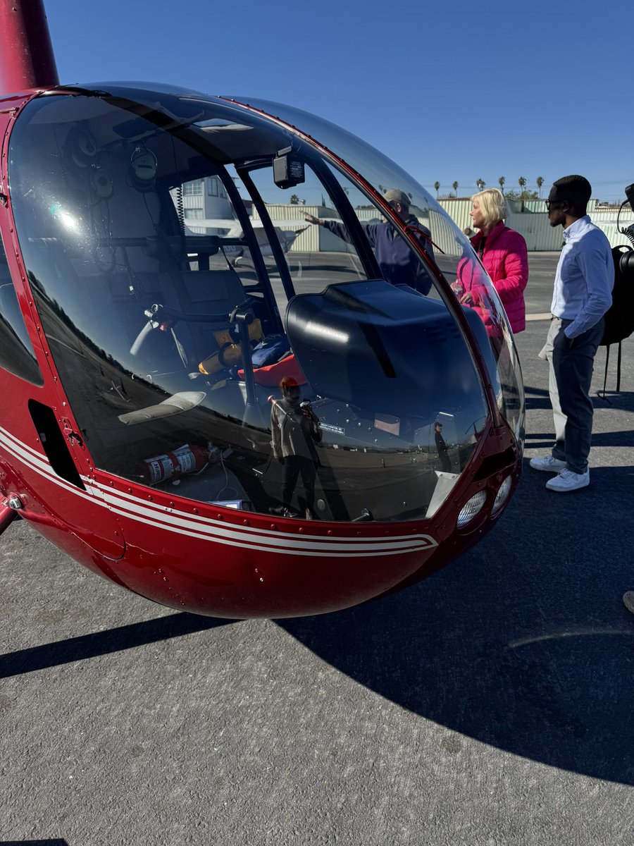 TheOKeyGroup's tweet image. Going to see the palisades devastation with Britains ITV reporter Noel.