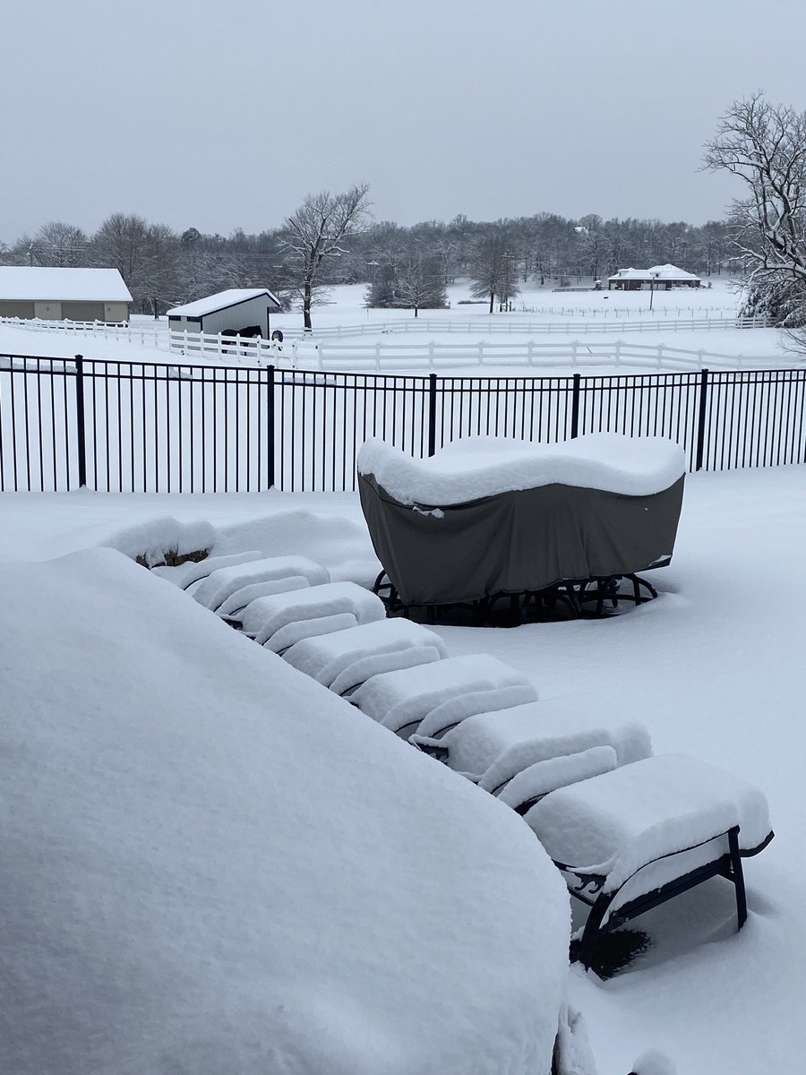 So much snow in AR!!!