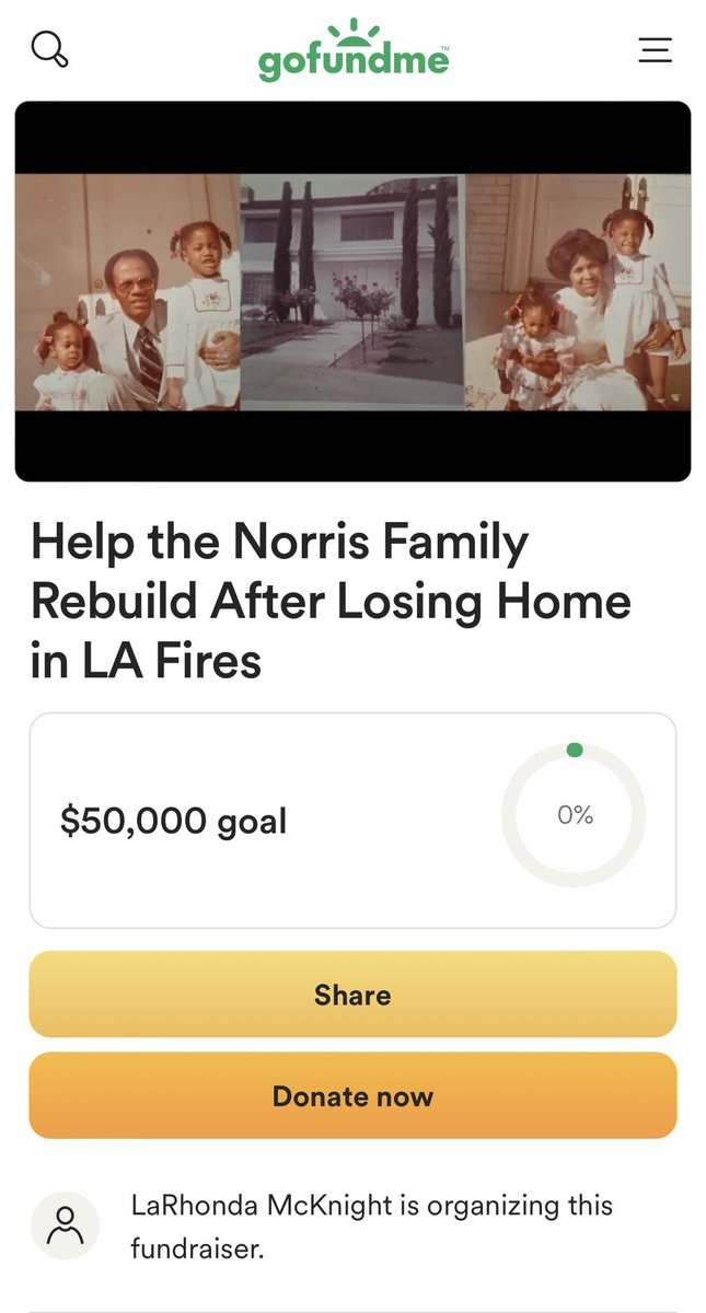 just_quia's tweet image. found out that my great aunt’s home in Altadena, that has been in our fam for 55+ years, has burned down too. Pls share and donate to help her rebuild. A little goes a long way and is deeply appreciated! Thank you 🫶🏻 

gofundme.com/f/help-the-nor…