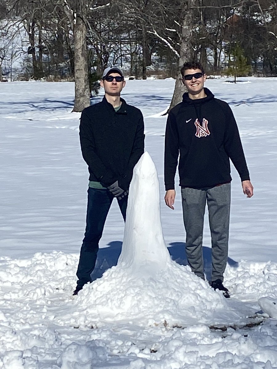 It’s an obelisk…don’t make it weird! 😎❄️