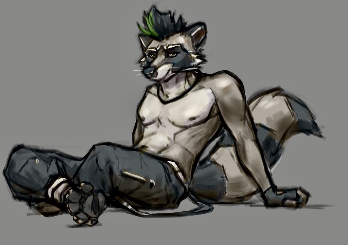 redsummerart's tweet image. I updated the comic website finally! You can read up to page 21 here: nightshiftcomic.com

I never ask for donations, only that you share if you would like to support this project :&amp;gt; 

More art is already on the way, but here have a boi in the meantime.