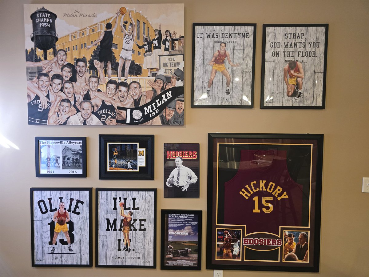 Don Davis (@donwdavis22) on Twitter photo Some movies never age and become iconic. Hoosiers & Milan Miracle redesigned wall in our Mancave. <a href="/Pinqball/">Angelo Pizzo</a> <a href="/thehoosiergym/">The Hoosier Gym</a> <a href="/milan54museum/">Milan 54 Hoosiers Mu</a> <a href="/BobbyPlump/">Bobby Plump</a> <a href="/MarisValainis/">Maris Valainis</a> <a href="/KentPoole/">Kent Poole</a> Some movies never age and become iconic. Hoosiers & Milan Miracle redesigned wall in our Mancave. <a href="/Pinqball/">Angelo Pizzo</a> <a href="/thehoosiergym/">The Hoosier Gym</a> <a href="/milan54museum/">Milan 54 Hoosiers Mu</a> <a href="/BobbyPlump/">Bobby Plump</a> <a href="/MarisValainis/">Maris Valainis</a> <a href="/KentPoole/">Kent Poole</a>