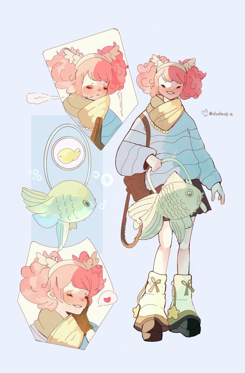Dudeojiq's tweet photo. Nombre para mi oc? Name for my oc ?🧚🏽‍♀️🫶🏻 #characterdesign #girl https://t.co/rnPxZdSAJu