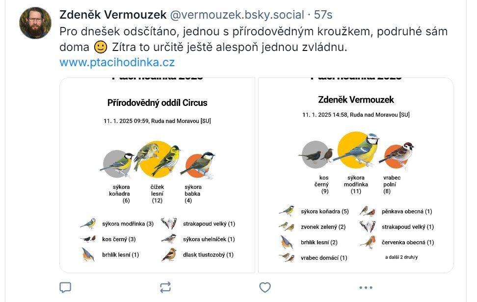 Pro dnešek odsčítáno. A kdyby se vám zdálo, že jsem tu málo, hledejte mě jinde...