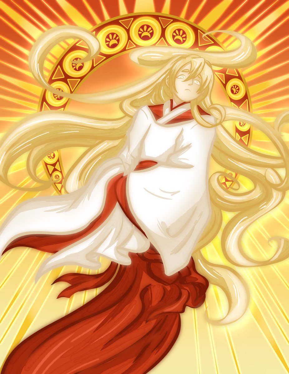 SnowMonkeyArts's tweet photo. ☀️Favorite Arc☀️
I think I have to go with the Heaven Arc. It's the one that stays with me the most, I think about Nana and the trial quite a lot. And I really like drawing Amaterasu despite being kinda neutral about her character.
@godofmemory #noragami #memoriesofnoragami https://t.co/v5fEdHRRP2