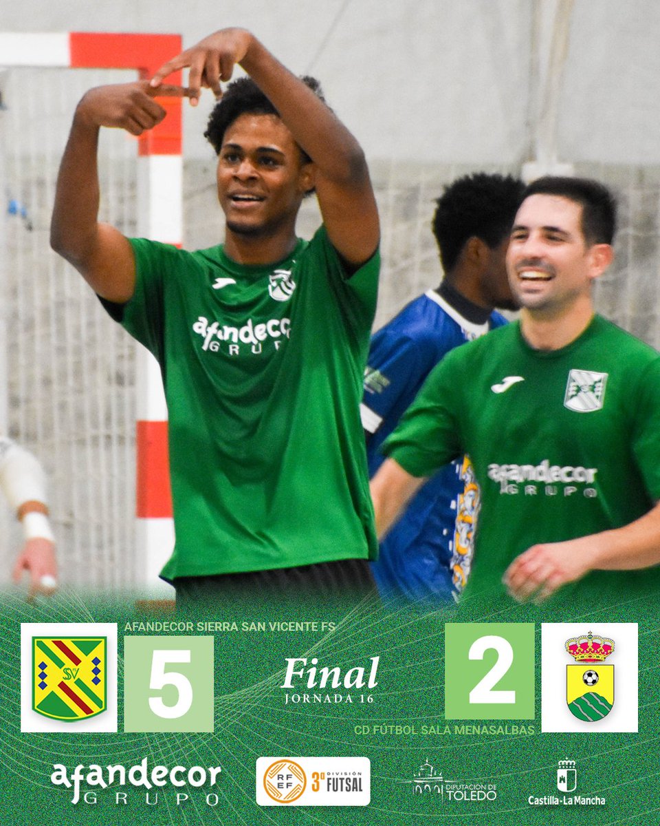 ssv_fs's tweet photo. ¡Volvemos a sumar de tres! 🔥

Una gran versión en el estreno de la segunda vuelta permite al #Sénior volver al camino del triunfo 💪🏼🆙️

#SeguimosAvanzando💚 https://t.co/Q1XC7YYKVu