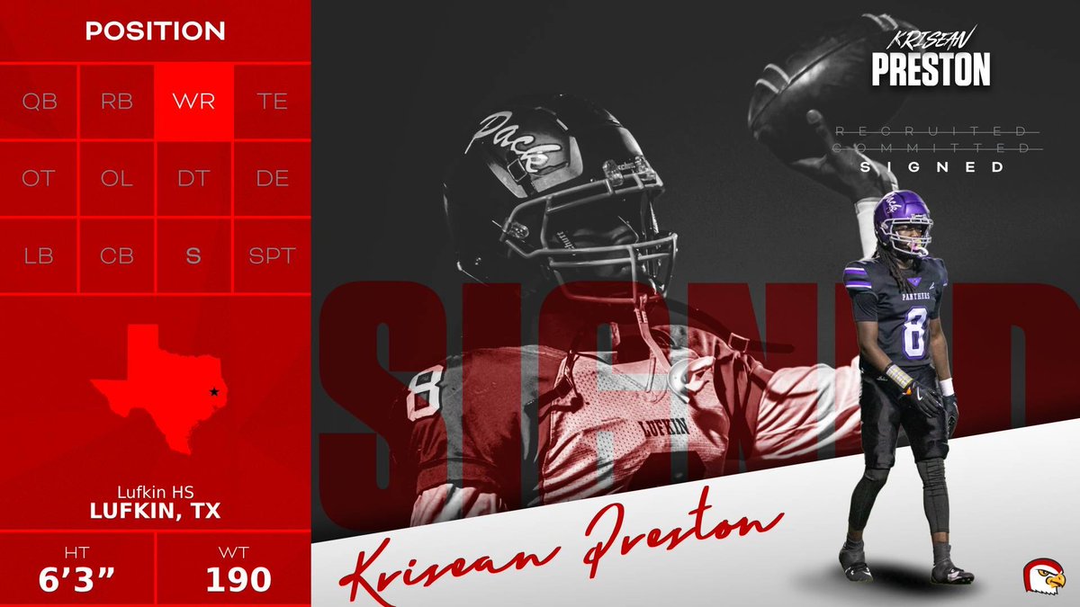 I want to say thx to my coaches and family!! <a href="/CoachQuick1/">Todd Quick</a> <a href="/Lufkin_Sports/">LufkinPantherSports</a> <a href="/LufkinRecruit/">Lufkin Recruiting</a> <a href="/sgreen_scott/">Scott Green</a> <a href="/CoachLambino/">Coach Lamb 🏁</a> <a href="/coachjrc14/">James Carver</a> 
💜💛936⏭️316