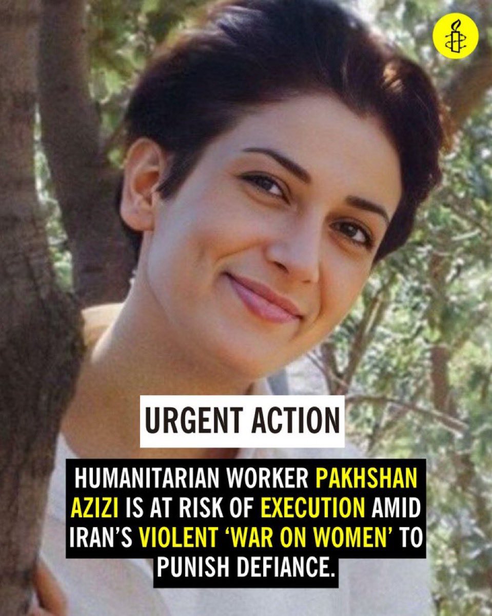 JavadJose's tweet photo. The Islamic Republic’s gender-apartheid regime is terrified of women who dare to resist. Pakhshan Azizi, a women’s rights activist, now faces execution for her bravery. Let’s amplify her voice and demand justice.
#PakhshanAzizi 
 #پخشان_عزیزی https://t.co/8i9PtTScHT