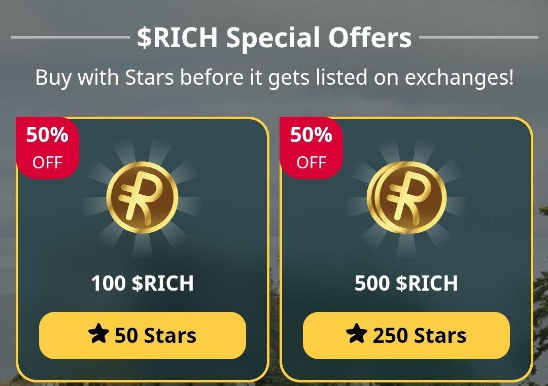 RichDogGame's tweet photo. 🔑 $RICH Token: Your Gateway to Wealth! 🔓

We have 3 ways to distribute $RICH tokens:
💰 Referrals
🪧 In-game Trading
🏦 Airdrops (coming soon)

💰 How to Get Airdrops:

Convert your hourly profits to $RICH tokens.

Get extra bonuses on in-app payments made with Stars or crypto.

⭐️ Rich Dog is built for long-term success, offering sustainable growth and value for every player.

Tap here to play Rich Dog:
https://t.co/uR01XxgoLX

#RichDog #RICHToken #CryptoRewards #GameFi #PassiveIncome #LongTermGrowth
