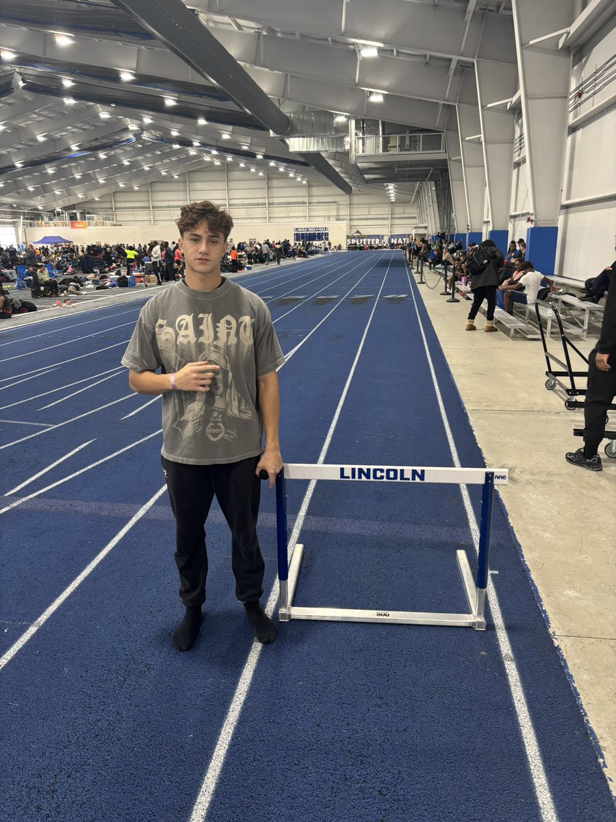 <a href="/Kayson8009/">Kayson</a> qualified for the MI indoor track state finals in the 60m hurdles with a PR of 8.70! First meet of the season and a big 2025 season ahead