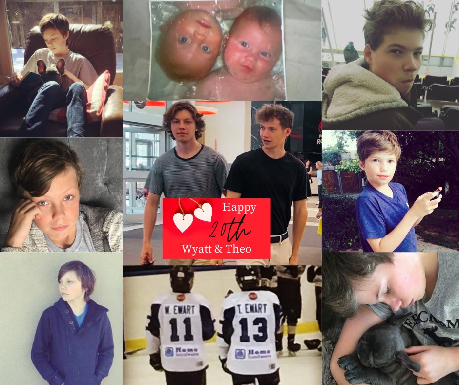 I am fairly certain I am not old enough to have 20-year-old twins….💕💕
