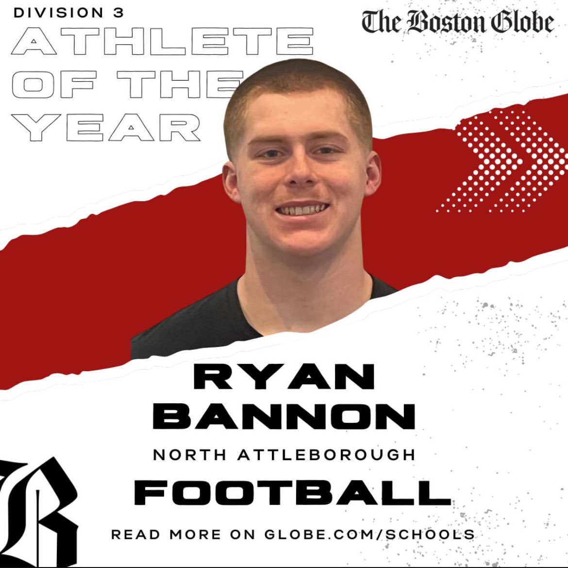 Appreciate the honor <a href="/GlobeSchools/">Boston Globe Schools</a>. This amazing season would not have been possible without the big guys playing in front of me on both sides of the ball. <a href="/RClemente59/">BigReid</a> @Nriv22 <a href="/PatHam95/">Patrick Hamilton</a> 
<a href="/Mpstrachan/">Michael Strachan</a>
<a href="/Bigredfb2022/">North Attleboro Football</a>