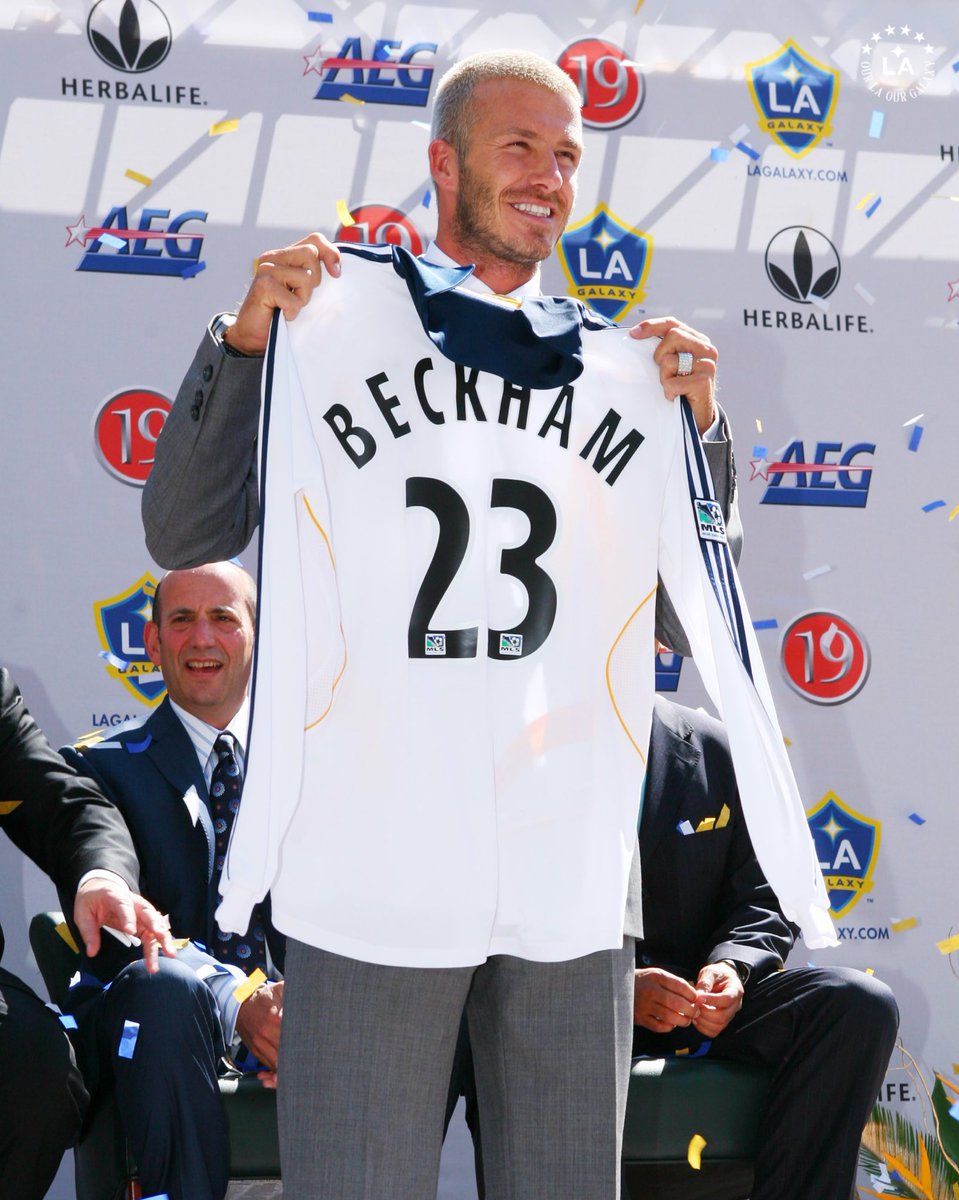 OTD in 2007: We announced the legendary signing of David Beckham