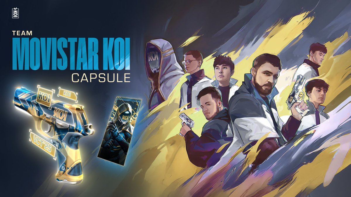 KOI vuelve mañana y para celebrarlo os traigo...

‼️ SORTEO del Bundle de Movistar KOI VCT EMEA 2025 ‼️

⚠️ Requisitos:  

✅ Seguirme
✅ MG y RT a este Tweet
✅ Menciona a 2 colegas

El ganador se publica el 16 de este mes, en el debut de VCT

🍀 Suerte!