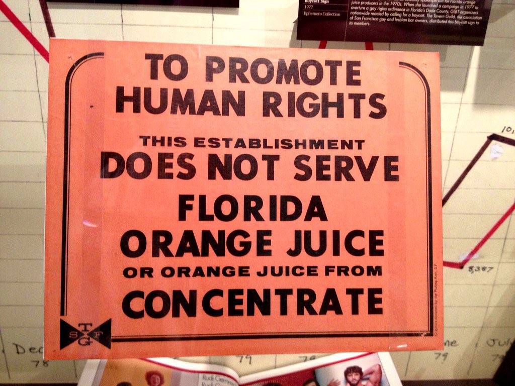 the bisexual activist alan rockway was the co-author of the first LGBT nondiscrimination ordinance and one of the main people behind the boycott against anita bryant, who led a campaign to repeal the ordinance