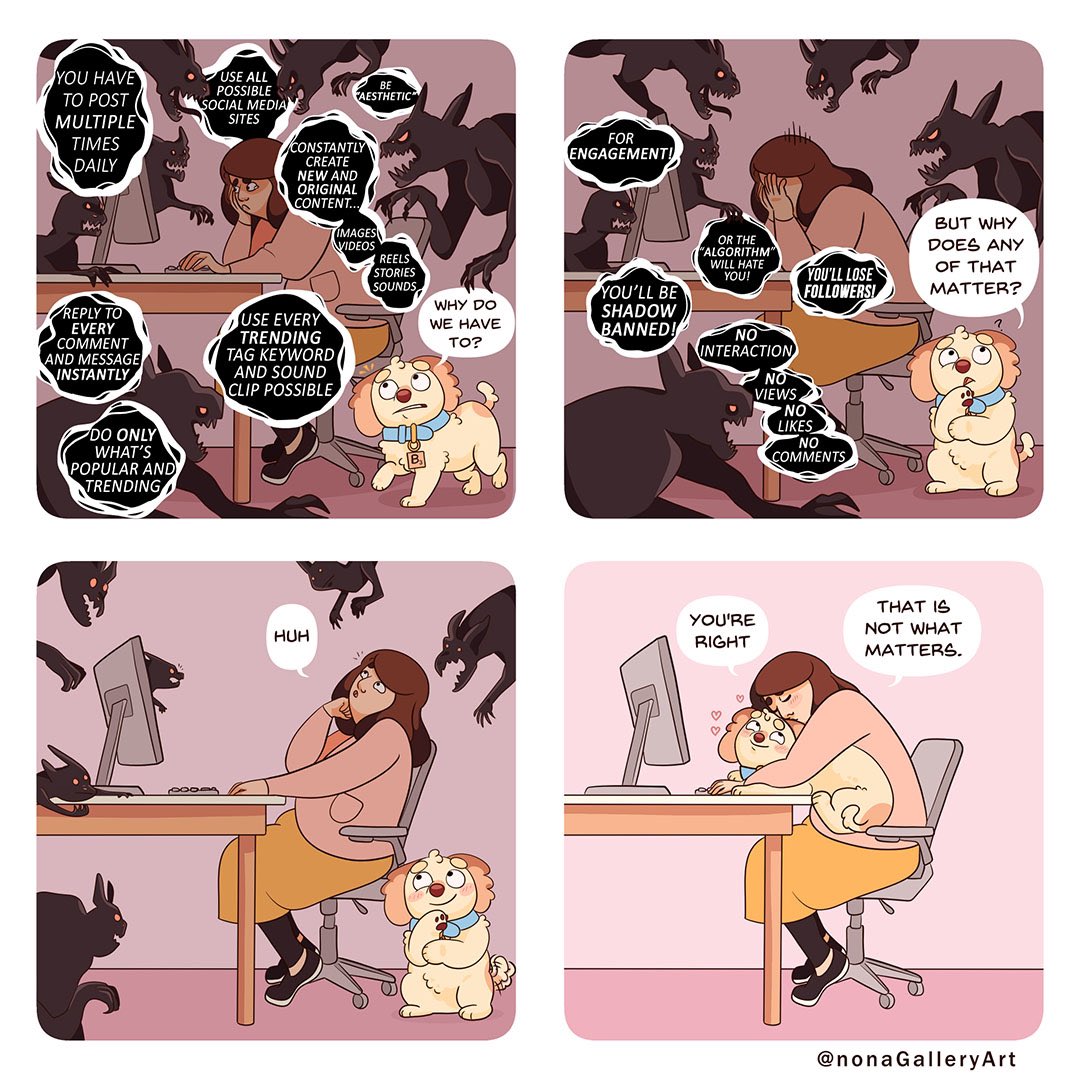 My new year’s resolution is simple: I’m not going to care about social media anymore. I’m going to use it on my terms, posting what I want, when I want, without worrying about trends, engagement, or trying to appease some mythical algorithm💕 #NewYear2025