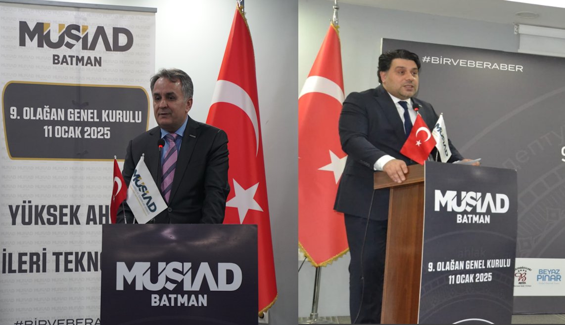 MUSIADBatman's tweet photo. 9. Olağan Genel Kurulumuzu başarıyla gerçekleştirdik.  Genel kurulumuza katılan Batman Vali Yardımız Sn. Şükrü Alperen Göktaş’a, MÜSİAD Ticaret Ofisi Başkanımız Sn. Faruk  Güzeldere 'ye, kamu kurum müdürlerimize, STK temsilcilerimize ve tüm üyelerimize teşekkür ederiz. https://t.co/5BaJ4LdzTh