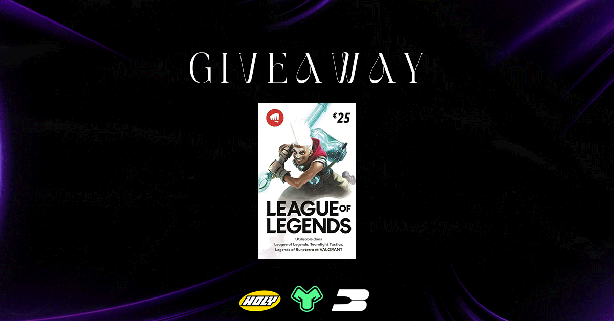 CaldyaEsport's tweet photo. GIVEAWAY SPECIAL BAGARRE CUP 🥊

A l'occasion de la Bagarre Cup, tentez de remporter une carte Riot de 25€ ! 

Rien de plus simple : 
- RT & like ce tweet 
- Follow @CaldyaEsport 
- Mentionne un pote qui en aurait aussi bien besoin 😉