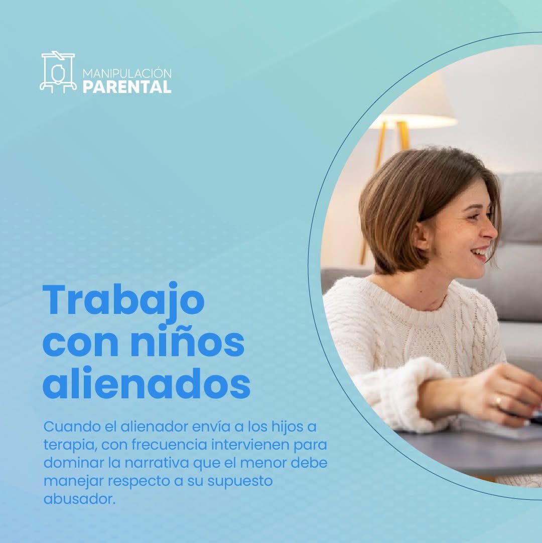 Manip_Parental's tweet photo. La manipulación persiste incluso en terapia. ⚠️ Los niños alienados enfrentan narrativas impuestas por el alienador, dificultando su recuperación.

Conoce más y defiende el bienestar de los niños en https://t.co/QR4pnCN1Zo
.
.
.
#manipulacionparental #acosomoral #MvsMP https://t.co/GBeYcWZ4bv