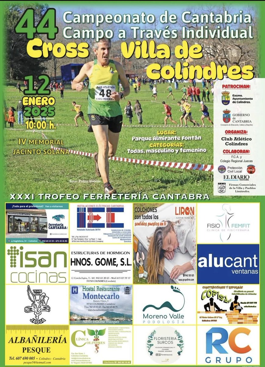 MAÑANA DOMINGO 12 EN COLINDRES CANTABRIA