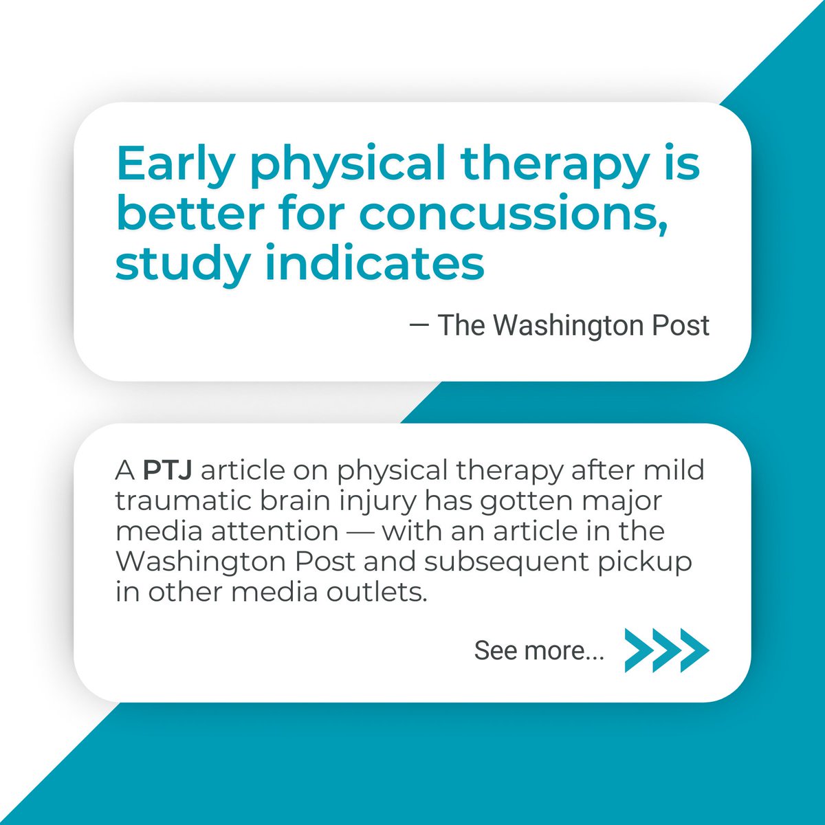 APTA_official's tweet image. APTA is spreading the word on #PhysicalTherapy! 📣📰 See how we're working with major news outlets to amplify our collective voice. #ChoosePT

Read these articles now: shor.by/apta