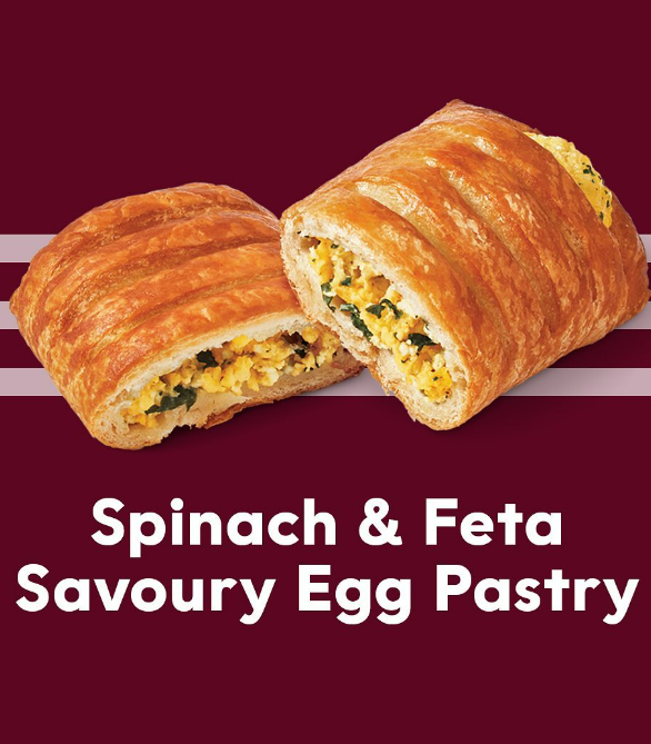 ShopMeadowtown's tweet photo. Say hello to TimSelects - Their everyday value menu with options starting at $2.99*, including their brand NEW Spinach &amp; Feta Savoury Egg Pastry! Go visit your local @timhortons https://t.co/DoZG4MB6he