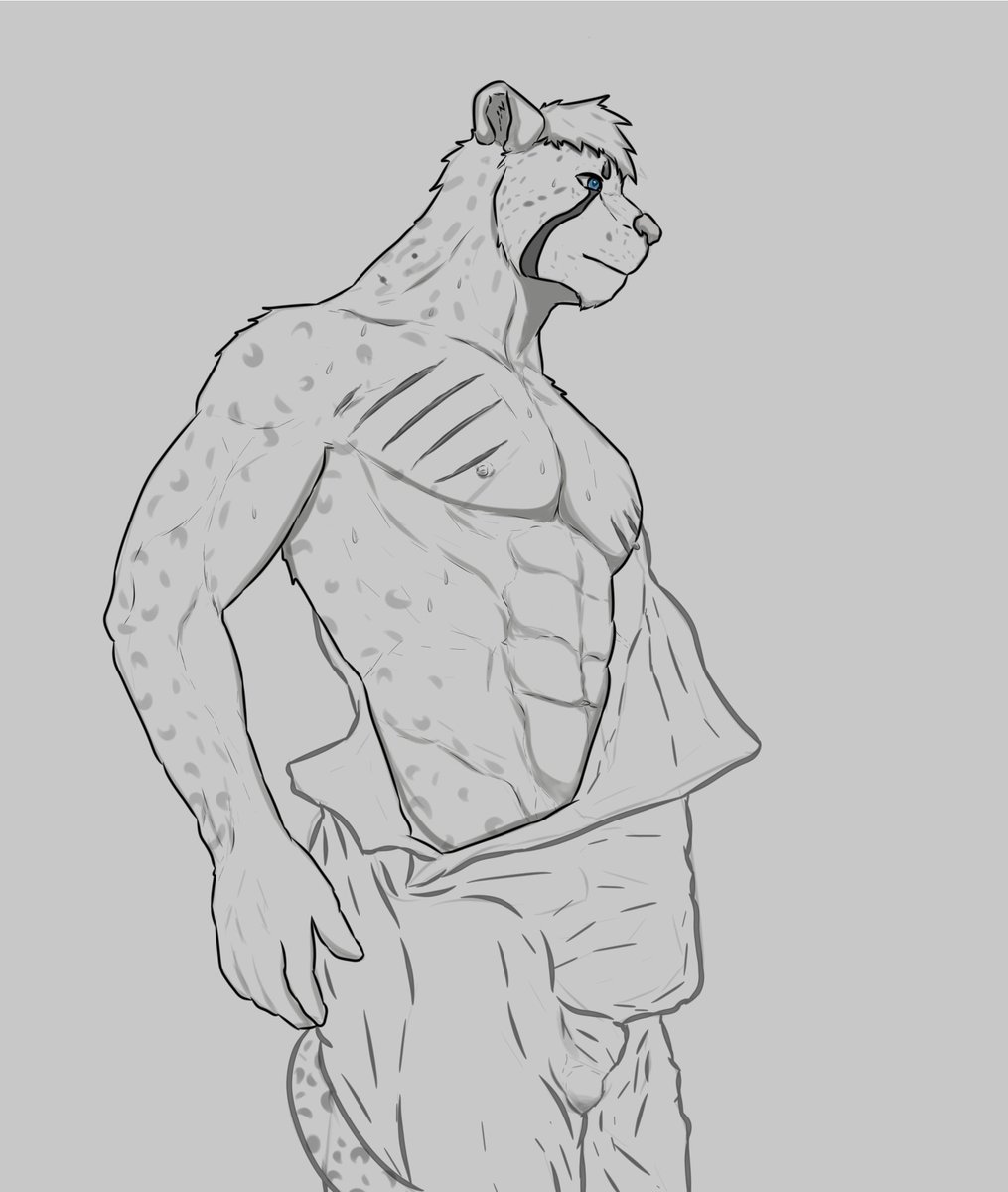 #furryarts #furry
Work is over,but…it seems that yesterday's work was also intense huh?😈😈😈