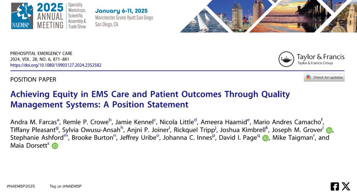 Brandon Morshedi, MD, DPT, FACEP, FAEMS (@bmorshedimd) on Twitter photo Dr. Mario Camacho of <a href="/DenverHealthMed/">Denver Health</a> is discussing equitable patient care in the way we interact with patients with limited English proficiency (LEP).
This is not a new concept…going back 25 years!!! Read the 2022 Attorney General memo at justice.gov/ag/file/155408…
#NAEMSP2025 Dr. Mario Camacho of <a href="/DenverHealthMed/">Denver Health</a> is discussing equitable patient care in the way we interact with patients with limited English proficiency (LEP).
This is not a new concept…going back 25 years!!! Read the 2022 Attorney General memo at justice.gov/ag/file/155408…
#NAEMSP2025
