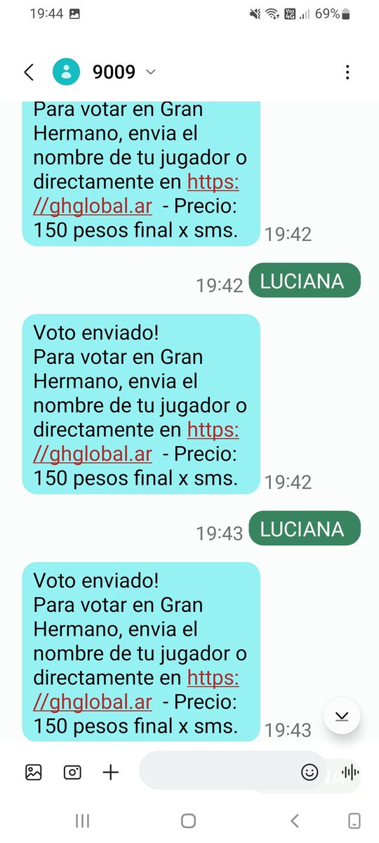 Patrici74894721's tweet photo. #GranHermano y en #SantaCruz y los #petrok todos con LUCIANA  al 9009 ✨️ 💛 https://t.co/E8JaTH7Nt7