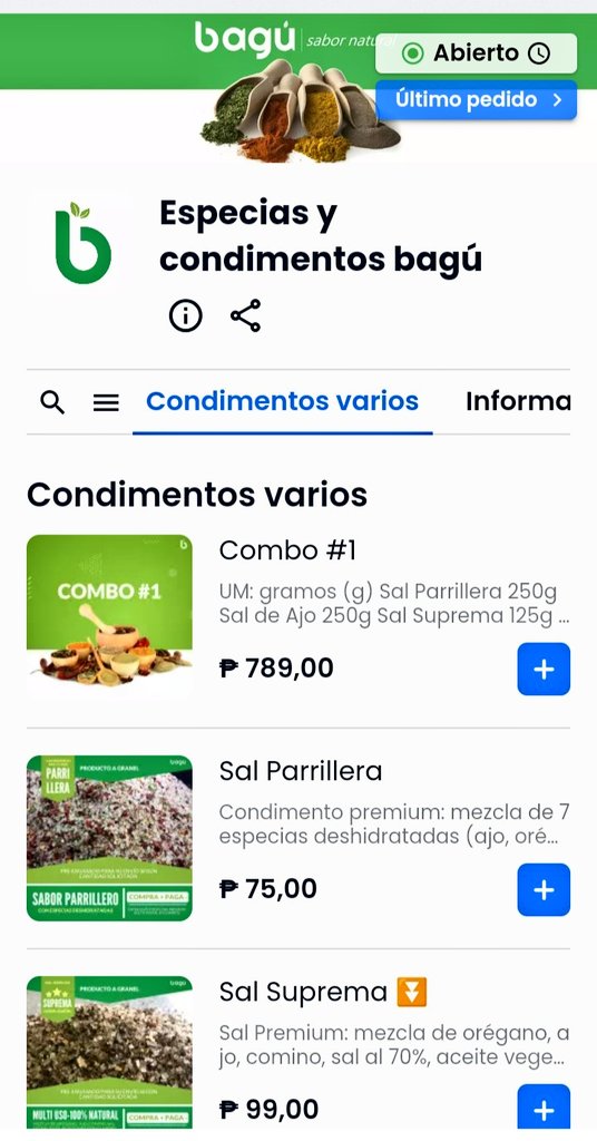 bagú | Condimentos naturales! (@bagu_srl) / Posts / X